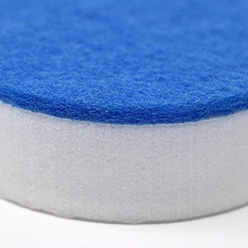 RotoEraser Refill Pack of 12 | Drill Powered Magic Cleaning Eraser Sponges | High Density Melamine Scrubber Pads for The Bathroom, Kitchen, Floors, Baseboards, Grout, Magic Marker, Walls & More