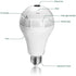 EVERSECU 360° Panoramic View 1080P WiFi IP Bulb Camera with FishEye Lens 360 Degree 3D VR Panoramic View Home Security CCTV Camera Wirelss Security Camera