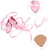 BARWA 18 Inch Doll Clothes Ballet Ballerina Outfits Dance Dress Custume Compatible with 18 Inch Dolls - 4 PCS Pink Leotard with Tutu Skirt, Tights and Ballet Shoes