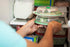 Press n Fresh Universal Vacuum Air-tight Food Sealer Container Plate Platter Lid Cover Topper Dome, Stackable, Dishwasher and BPA Free (9 & 7 inches, Green)