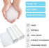 2 Gallon Small Plastic Trash Bags, 7.5 Liters Clear Wastebasket Liners Garbage Bags for Home, Office, Bathroom, 100 Counts