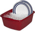 Sterilite 12QT RED Sterlite 12 Quart Dishpan Basin, 1 Pack