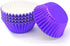 Mombake Standard Purple Foil Cupcake Liners Muffin Baking Cups for Party and More, 100-Count