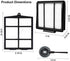 Mochenli Replacement Parts for Shark ION Robot AV753 AV752 AV751 S87 R85 RV850, RV850WV Vacuum Cleaner Accessory Kit Pack of 6 Side Brushes,3 HEPA Filters,1 Primary Filter,1 Main Brush