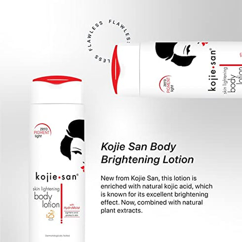 Original Kojie San Body Lotion - Controls Hyperpigmentation and Reduces the Appearance of Visible Skin Blemishes - Guaranteed Authentic (150ml)