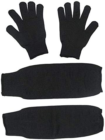 Bird Training Anti-Bite Gloves, Level 5 Protection, Parrot Chewing Working Safety Protective Gloves for Small Animal Pet Squirrels Hamster Parrotlets Cockatiels Finch Macaw (Gloves + Arm Sleeves)