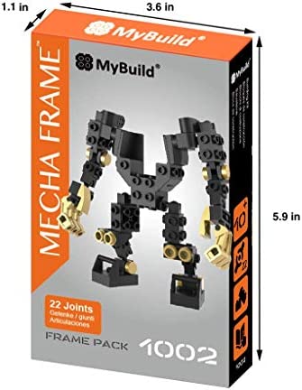 MyBuild Mecha Frame Basic Frame Model Wonderful Articulation and Detail Pieces Build a Customized Mech (Frame Pack 1002)