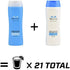 GoPong Shampoo & Conditioner Stealth Flasks (Set of 2 16oz Bottles) with 6 Safety Seals for Cruises, Dorms & More
