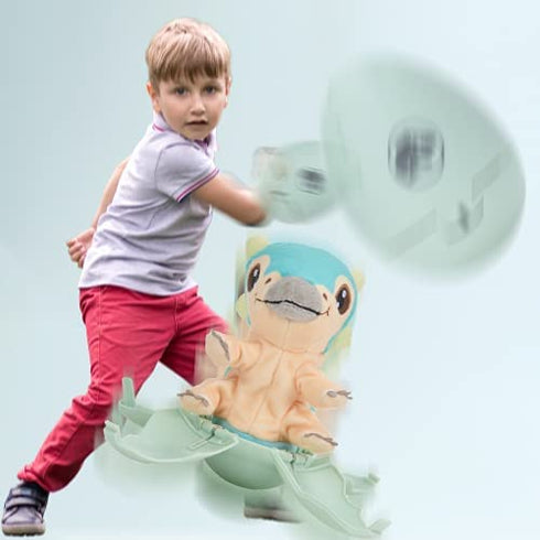 Wow! PODS Stuff Jurassic World Drop 'n Pop Dino - Bumpy | Dinosaur Egg with Pop-up Plush Toy | Official Fallen Kingdom Merchandise, Gifts and Toys for Boys and Girls, Aged 5+