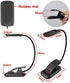BIGLIGHT Book Reading Light USB Rechargeable, 6 LED Super Bright Clip on Light, 3 Lighting Modes Book Light for Reading in Bed at Night, Brightness Adjustable Reading Light for Kids, Black