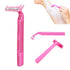 Bulk Disposable Razors for Women Bundle ~ Pack of 30 Comfort Coated Twin Blade Razors for Travel, Gym, Etc.