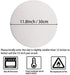 Baking Parchment Circles, Set of 100, 12 Inch Non Stick Baking Parchment Paper for Springform Cake Tin, Toaster Oven, Tortilla Press and so on