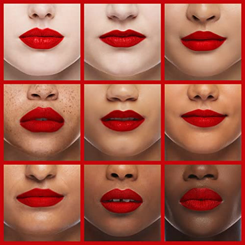 I'M MEME Water Gel Tint - Color Key Ring | Highly-pigmented, Long Lasting, Travel-Friendly, Lip Stain, 03 Red Lover, 0.09 Oz
