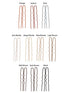Black Large Sturdy 4" U Shaped Color Match Hair Pins for Thick Hair Buns, 12 Count