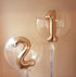 50 Packs BoBo Balloons 20 Inch Clear Balloons For Stuffing Led Light Up Bubble Balloons For Birthday, Wedding, Baby Shower, Bridal Shower Backyard Pool Outdoor Party Decorations