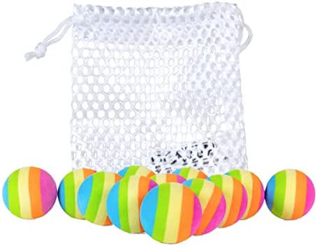 Hog Wild Rainbow Popper Refill Balls, 12 Pack - for Poppers and Power Popper Toys - Age 4+