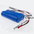 2 pcs 7.4V 1500Mah 15C JST Plug li-on Battery for HUANQI 957 948 848 Double Horse 9101 9053 MJX F45 T23 T55?Old Version? RC Car Helicopter Boat etc