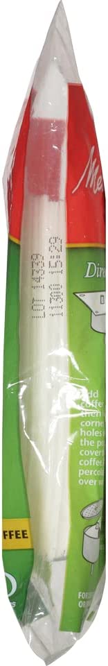 Melitta 627402 Super Premium Wrap Around Coffee Filters 40 Count