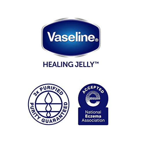 Vaseline Petroleum Jelly For Dry Cracked Skin and Eczema Relief Original 7.5 oz
