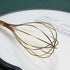 Gold Whisk, Berglander Whisk For Cooking With Titanium Gold Plating, Stainless Steel Balloon Whisk, Sturdy Kitchen Wire Whisk Set for Cooking, Baking, Blending, Beating, Dishwasher Safe, Easy to Clean