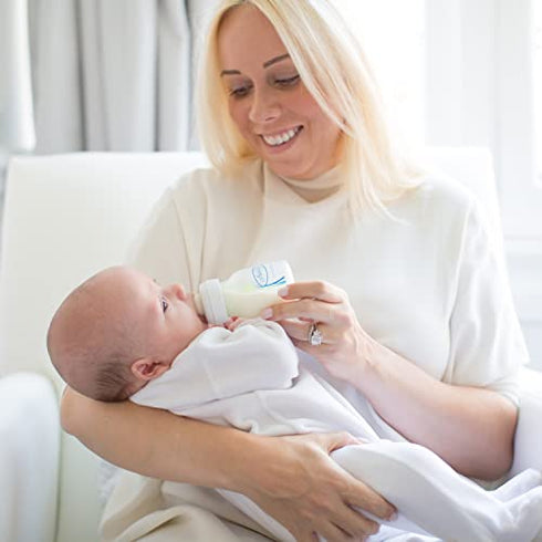 Dr. Brown’s Natural Flow® Preemie Flow™ Narrow Baby Bottle Silicone Nipple, Slowest Flow, 0m+, 100% Silicone Bottle Nipple, 6 Pack
