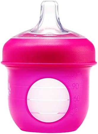 Boon NURSH Silicone Sippy Cup Lid, 6 Months and up (Pack of 3)