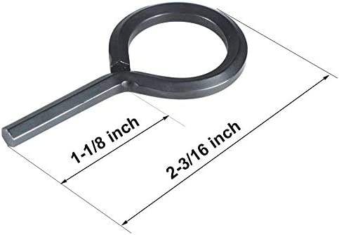 Joneaz Dogging Key 5/32 inch for Push Bar Panic Exit Device, 5 Pack