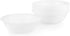 Corelle Cereal Bowl Set for 6 | 18 Ounce Reusable Soup Bowls in Winter Frost White | Triple Layer Strong Glass is Eco-Friendly and Highly Chip and Crack Resistant | Dishwasher and Microwave Safe