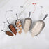 Cast Aluminum Utility Scoop - 38 oz. - Round Bottom, ice scoop For Multi-Purpose Use, With Finger Groove Handle (38 oz.)