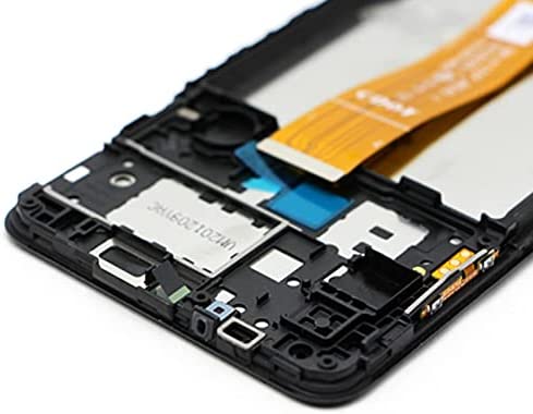 for Samsung Galaxy A12 Screen Replacement with Frame for Samsung a12 a125u Screen Replacement s127dl a125a a125w LCD Display digitizer Touch Screen Assembly with Repair Part Tools 6.5 inch