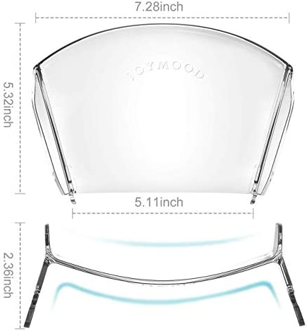Pouring Shield, GUCHO Universal Pouring Chute for KitchenAid Bowl-Lift Stand Mixer Attachment/Accessories (pouringA)