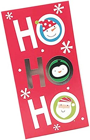 Variety Pack of 8 Fun Christmas Holiday Money Holder Cards Plus 8 Envelopes. 6 Unique Designs (and 2 random repeat designs) All In One Set