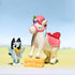 Bluey Vehicle and Figure Pack, 2.5-3" Articulated Figures - Unipony (13050)