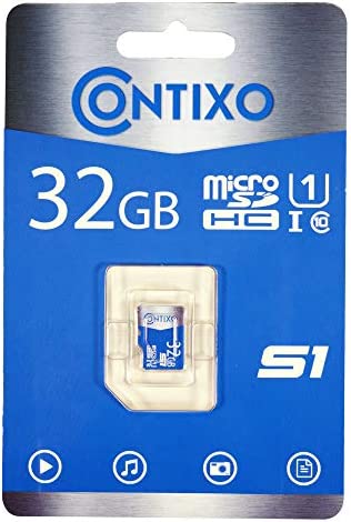Contixo 32GB Micro SD Memory Card - Compatible with Cell Phone, Tablet, Drones, Headphone, Camera, SD Memory Card Up to 95MB/s