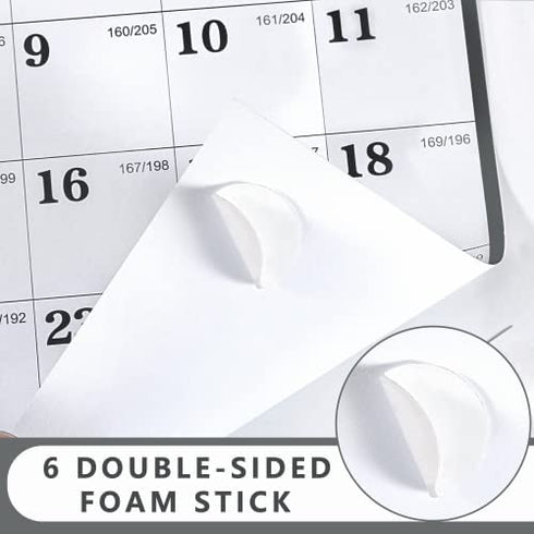 2023 Yearly Wall Calendar - Large Wall Calendar 2023, Jan 2023 - Dec 2023, Yearly Wall Calendar 12 Months, 34.8" x 22.8", Thick Paper, Horizontal, Lay- Flat, Double-Sided Stickers