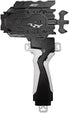 Speder Bey Gyro Blades Launcher and Grip , Light Sparking Battling Burst String Launcher Gyro Left&Right LR Spin Top Compatible with All Bey Burst Series Bey Battling Bey(Black)