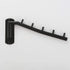 JQK Folding Clothes Hanger Rack, Stainless Steel Swing Arm Hook Holder, Clothing Hanging System Drying Closet Storage Organizer Oil Rubbed Bronze Wall Mount, SHR100-ORB
