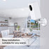 FastSnail Wall Mount Compatible with Wyze Cam Pan & Wyze Cam Pan V2 & Wyze Cam V3, Adjustable Indoor Outdoor Mount for WyzeCam Pan/WyzeCam Outdoor/WyzeCam V3 or Other Cam with Same Interface 2 Pack