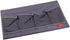 Zafit 6 Pockets Bedside Storage Organizer, Table Cabinet Storage Organizer Bedside Organizer Caddy for Remotes Phone Glasses (6 Pockets-Grey)