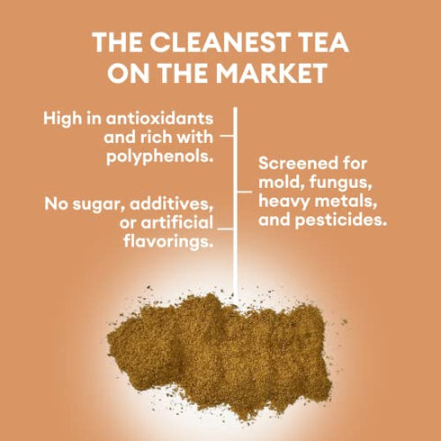 Cusa Tea & Coffee | Premium Instant English Breakfast Tea With Real Fruit & Spices | Organic Leaves Drink Mix Packets | Hot or Iced Tea (10 Single Servings)