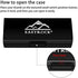 EastRock Blues Harmonica Mouth Organ Harp 10 Hole C Key with Case, Diatonic Harmonica for Beginner, Professional Player, Students gifts, Adult, Friends, Gift Silver