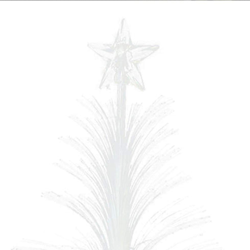 2pcs Multi- Colour Christmas LED Light Christmas Tree Fiber Optic LED Night Lights Decorative Fibre Christmas Tree LED Night Light Christmas Holiday Decoration