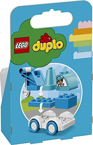 LEGO DUPLO My First Tow Truck 10918 Educational Tow Truck Toy, Great Gift for Kids Ages 18 Months and up, New 2020 (6 Pieces)