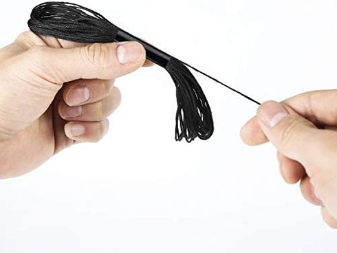 Peirich 32 Skeins Black to White Gradient Grey Brown Embroidery Floss, Cross Stitch Threads Friendship Bracelets Floss with 12 Floss Bobbins, 2 Embroidery Needles and Needle Threader