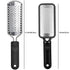 Pedicure Foot File - 2Pcs Stainless Steel Colossal Foot Rasp, Dead Skin Remover for Feet, Professional Pedicure Tools Washable and Reusable