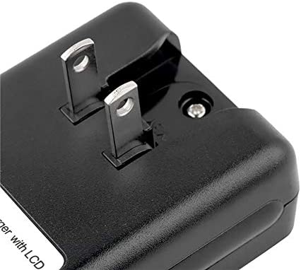 RIJER Universal LCD Battery Charger, Travel chargering for Samsung Galaxy S3 S4 S5 Note 2 3 4, Edge, Mega, LG, Huawei, HTC, ZTE, etc