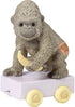Precious Moments, It's Your Birthday Go Bananas, Birthday Train Age 15, Bisque Porcelain Figurine, 142035