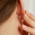14K Real Solid Gold Earring Backs Hypoallergenic Soft Clear Silicone Earrings Backings Ear Piercing Replacements Secure Safety for Studs Drop Comfortable