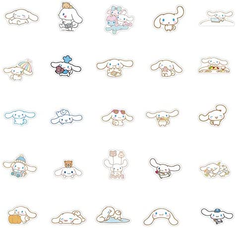 Cinnamoroll babyCinnamoroll Stickers| 50 Pcak | Vinyl Waterproof Stickers for Laptop,Bumper,Water Bottles,Computer,Phone,Hard hat,Car Stickers and Decals (Cinnamoroll)