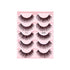 KISS Looks So Natural False Eyelashes Multipack, Lightweight & Comfortable, Natural-Looking, Tapered End Technology, Reusable, Cruelty-Free, Contact Lens Friendly, Style Flirty, 5 Pairs
